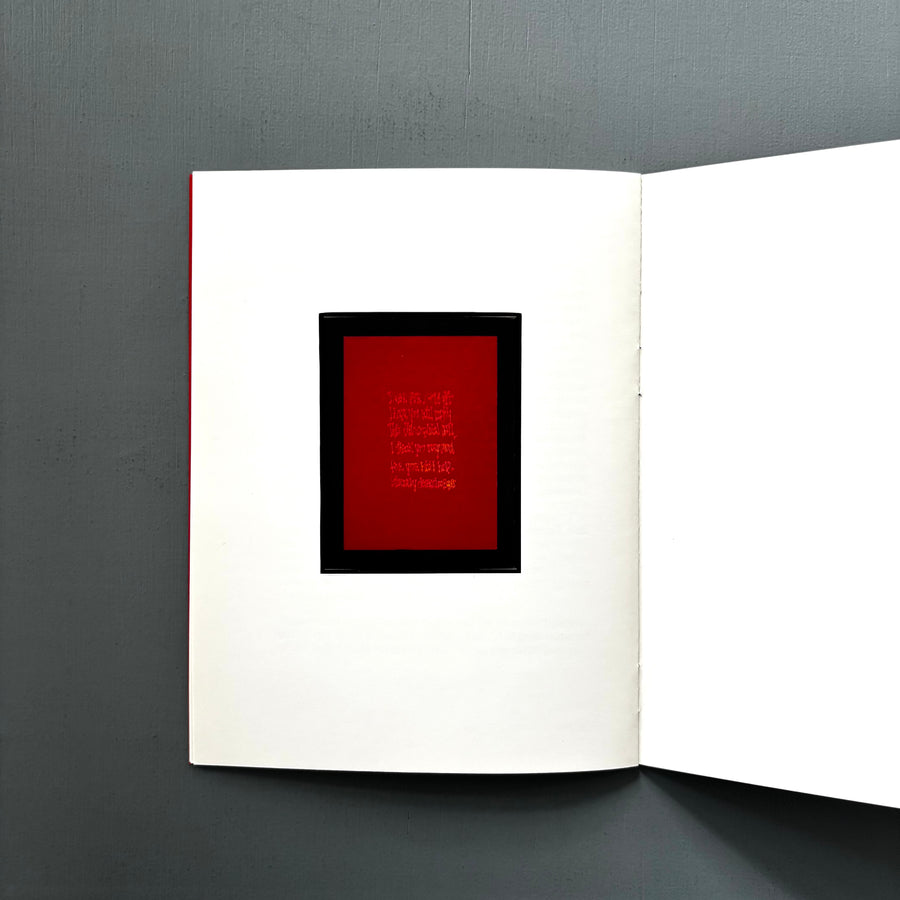 James Lee Byars - Leuven 2001 - Saint-Martin Bookshop