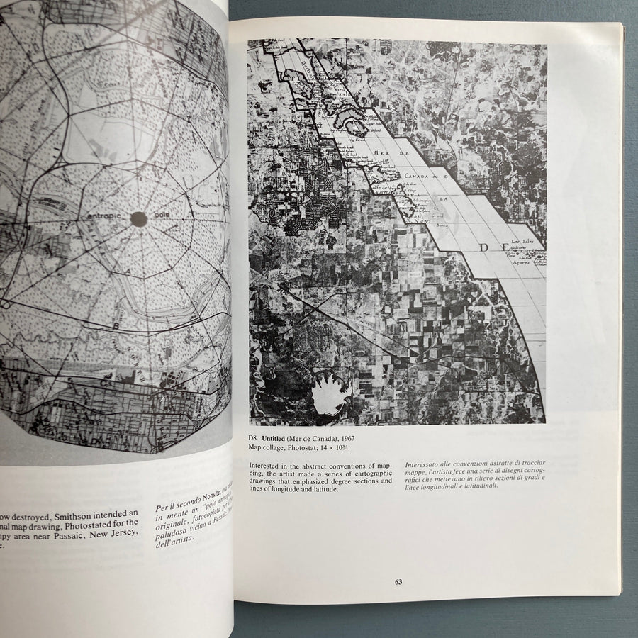 Robert Smithson: A Retrospective View - 40th Venice Biennale 1982 - Saint-Martin Bookshop