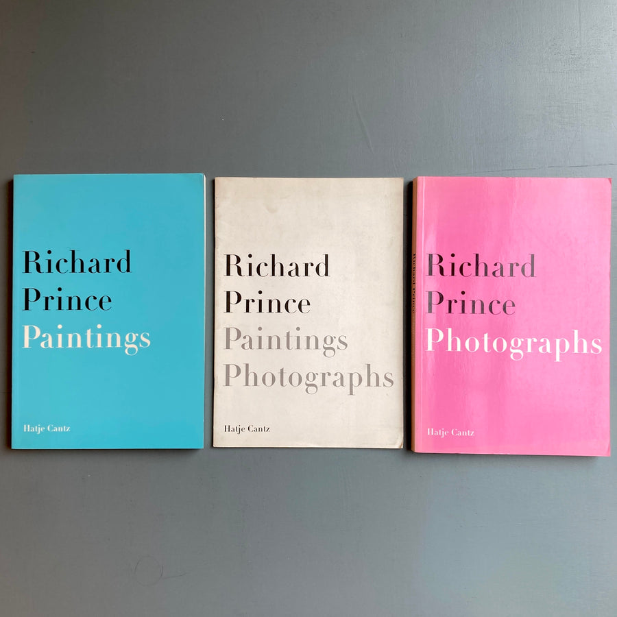 Richard Prince - Paintings & Photographs - Hatje Cantz 2002 - Saint-Martin Bookshop