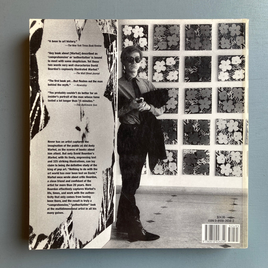 Andy Warhol - Warhol by David Bourdon - Abrams 1995 - Saint-Martin Bookshop