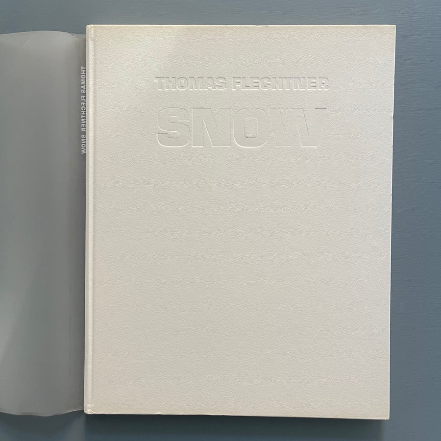 Thomas Flechtner - Snow - Lars Müller Publishers 2002 - Saint-Martin Bookshop