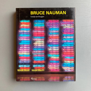 Bruce Nauman by Coosje van Bruggen - Rizzoli 1988 - Saint-Martin Bookshop