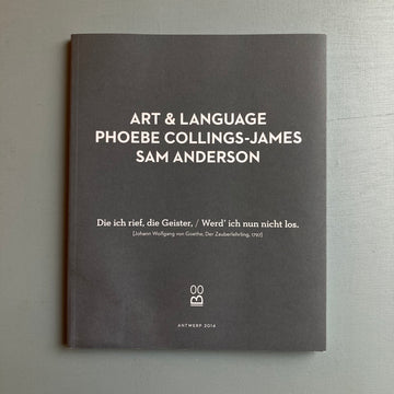 Art & Laguage, Phoebe Collings-James, Sam Anderson - Cookie Butcher 2014 - Saint-Martin Bookshop