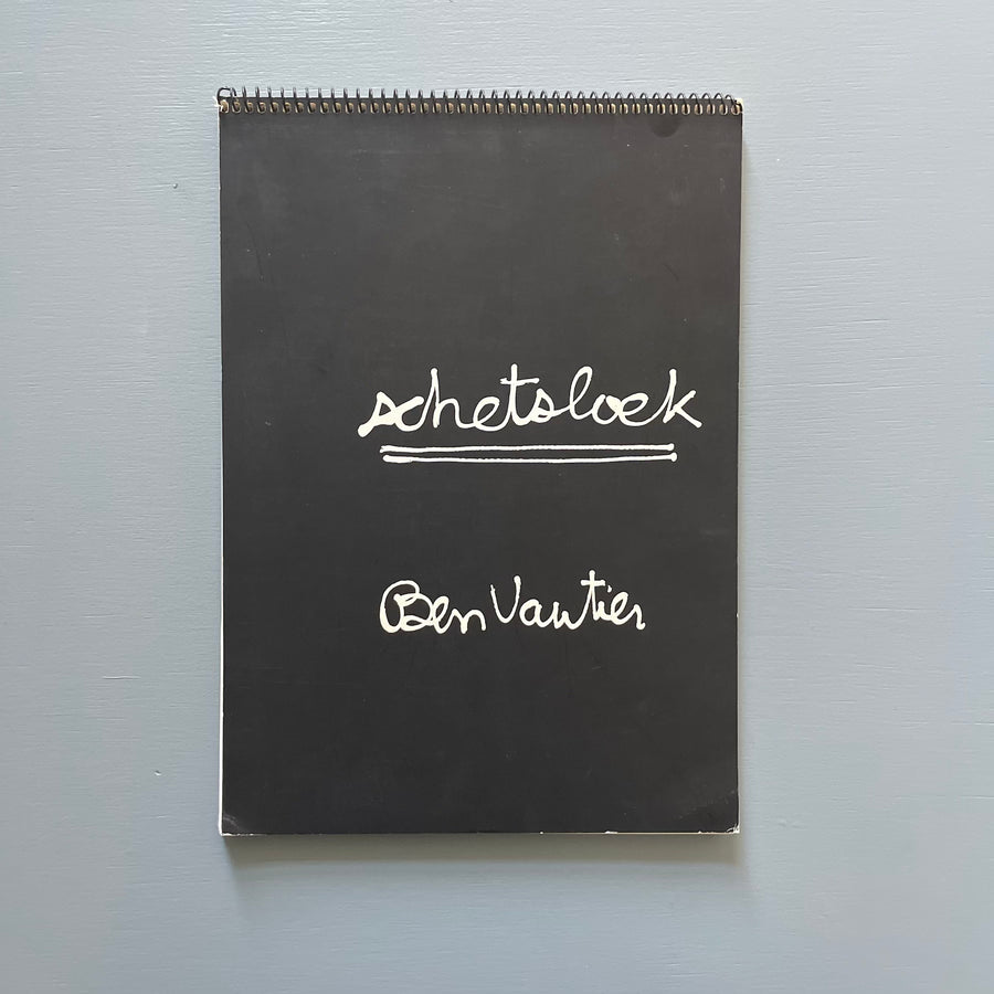 Ben Vautier - Schetsboek - Ram Galerie 1991 - Saint-Martin Bookshop