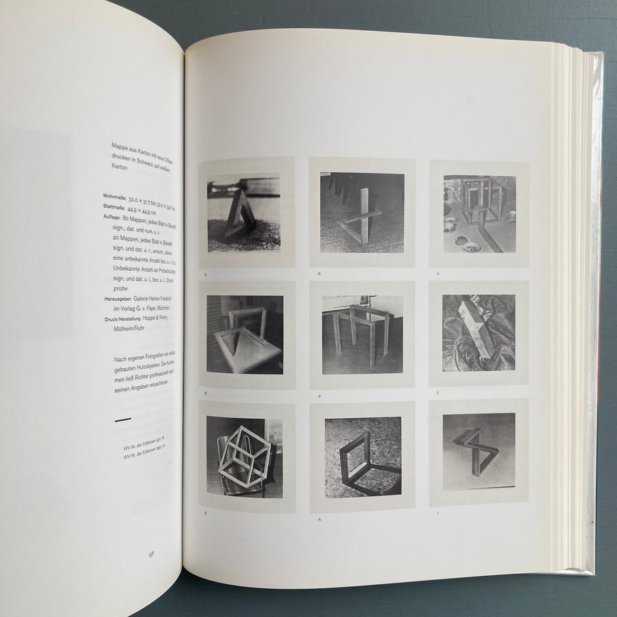 Gerhard Richter - Editionen 1965-2004 - Hatje Cantz 2004 - Saint-Martin Bookshop