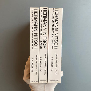 Hermann Nitsch - Das Orgien Mysterien Theater (3 volumes) - Freibord 1998 - Saint-Martin Bookshop