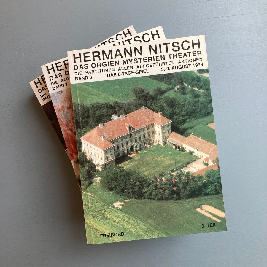 Hermann Nitsch - Das Orgien Mysterien Theater (3 volumes) - Freibord 1998 - Saint-Martin Bookshop