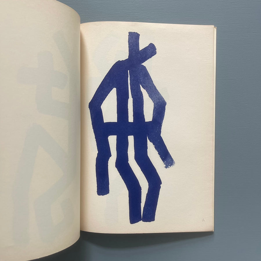 A.R. Penck - Europäische Sonette - Wide White Space 1973 - Saint-Martin Bookshop