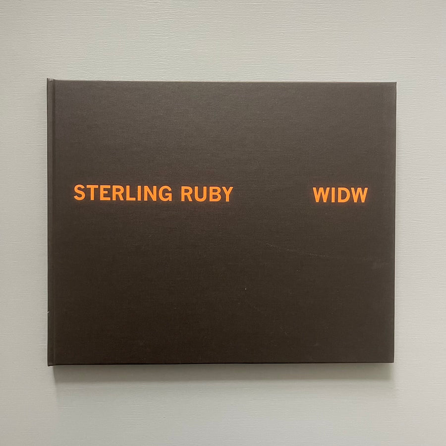 Sterling Ruby - WIDW - Xavier Hufkens 2018 - Saint-Martin Bookshop