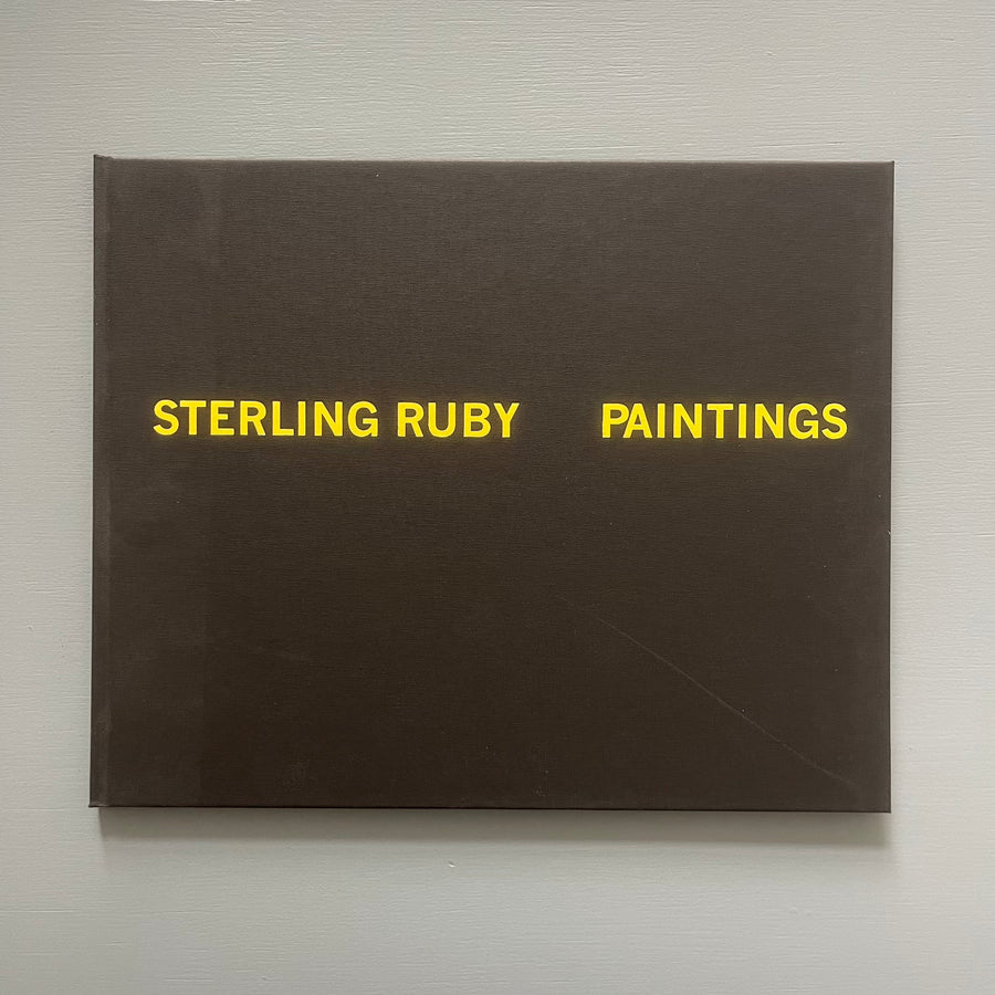 Sterling Ruby - Paintings - Xavier Hufkens 2011 - Saint-Martin Bookshop