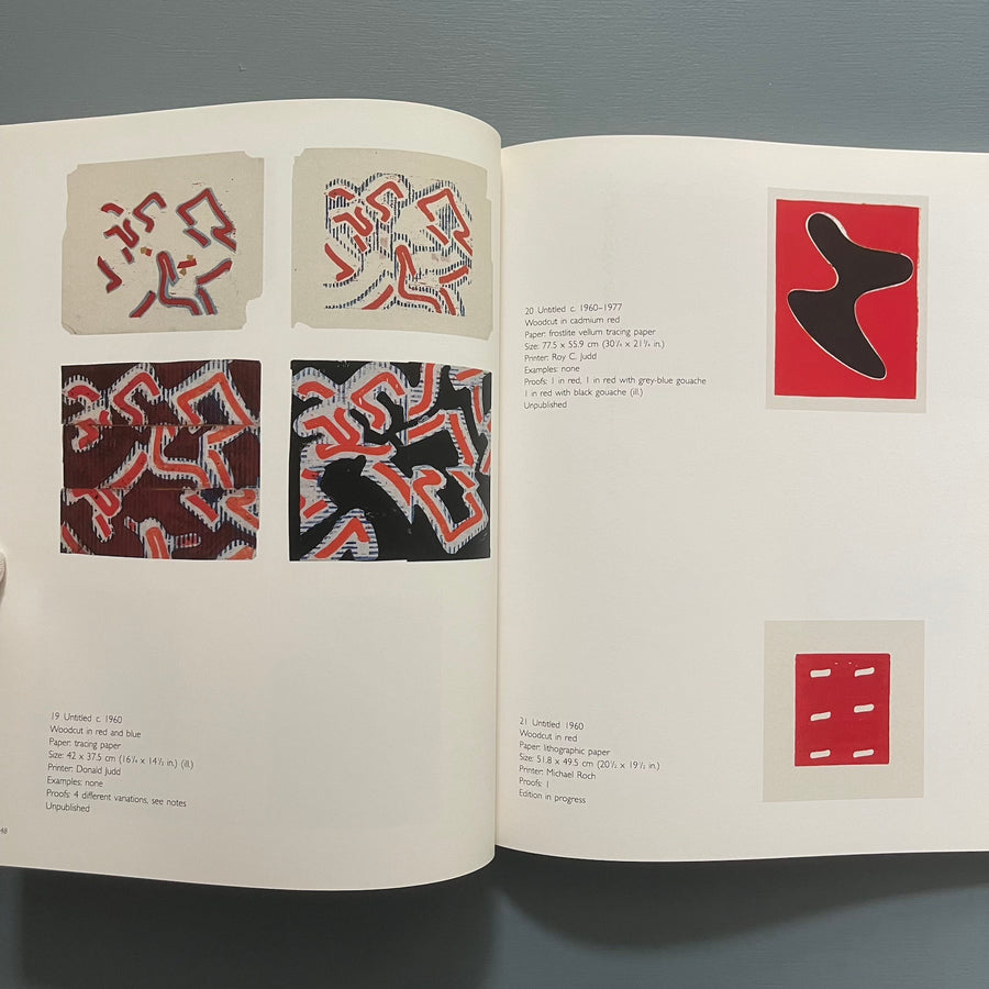 Donald Judd - Prints and works in editions - Edition Schellmann 1993 - Saint-Martin Bookshop