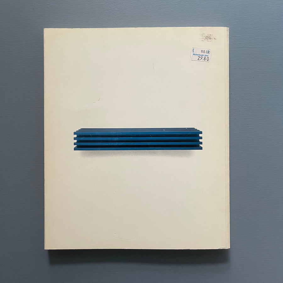 Donald Judd - Prints and works in editions - Edition Schellmann 1993 - Saint-Martin Bookshop