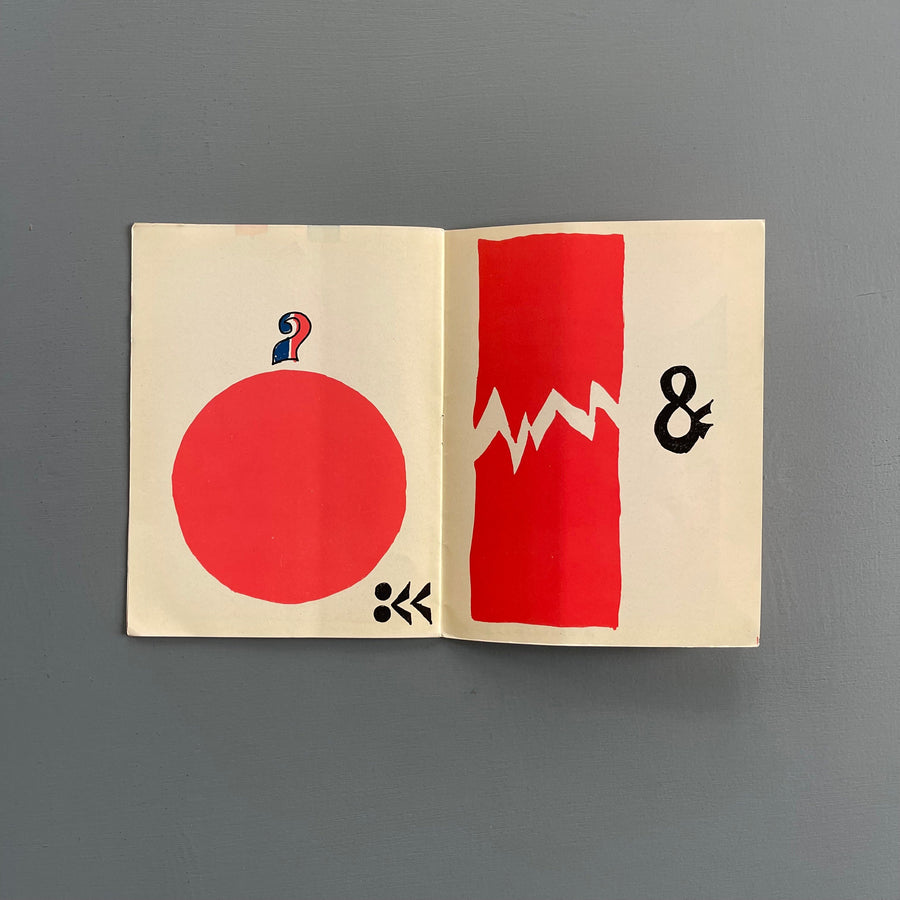 Julien Blaine - Mai 1968: manifeste sous forme d'idéogrammes - 1968 - Saint-Martin Bookshop