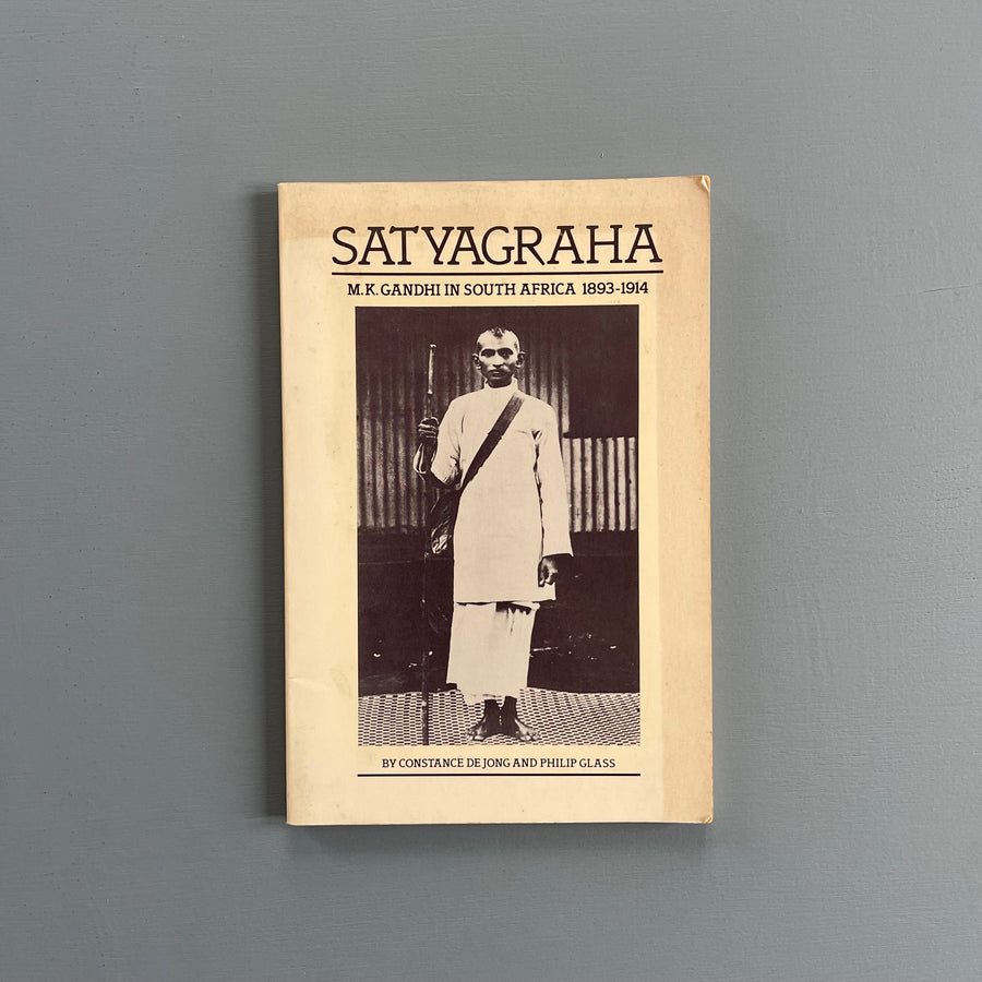 Philip Glass - Satyagraha. M.K. Gandhi in South Africa 1893-1914 - Tanam Press 1983 - Saint-Martin Bookshop