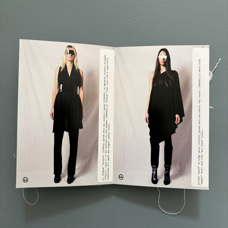 Maison Martin Margiela - Lookbook Women FW 2008-2009 Collection for women - Saint-Martin Bookshop