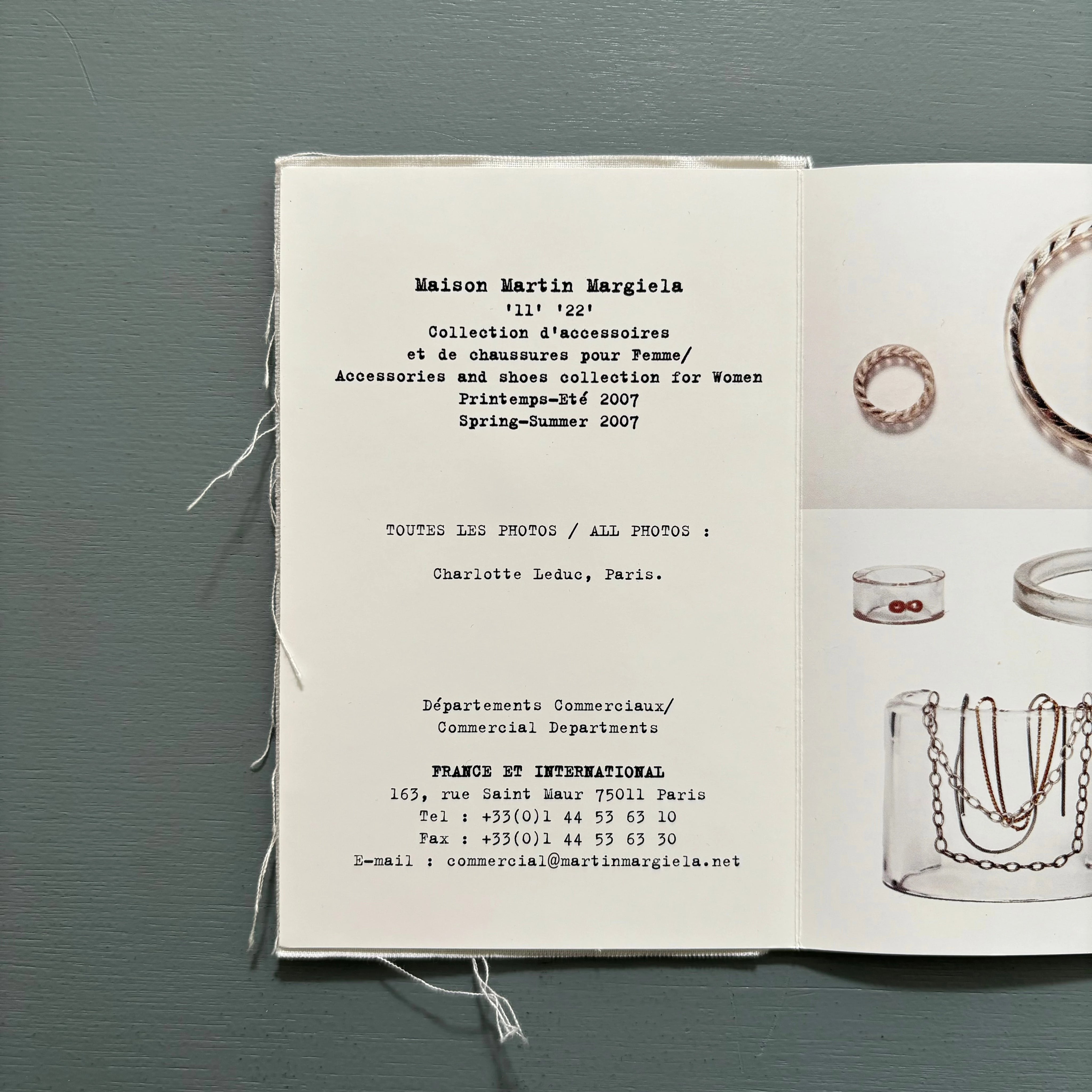 Maison Martin Margiela - Women S/S 2007 Accessories and Shoes