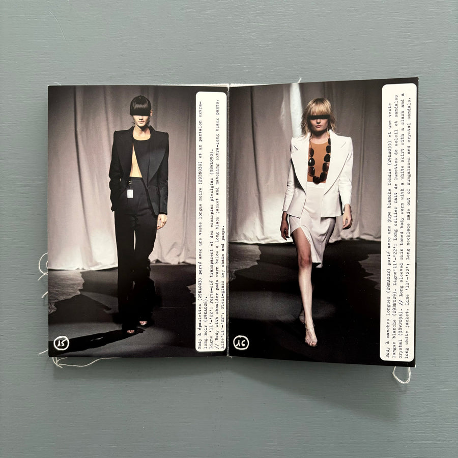 Maison Martin Margiela - Lookbook Women SS 2007 Collection for women - Saint-Martin Bookshop