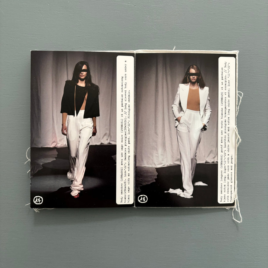 Maison Martin Margiela - Lookbook Women SS 2007 Collection for women - Saint-Martin Bookshop