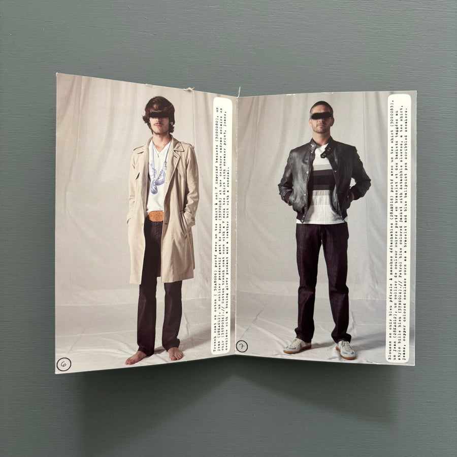 Maison Martin Margiela - Lookbook Men SS 2007 Collection for men - Saint-Martin Bookshop