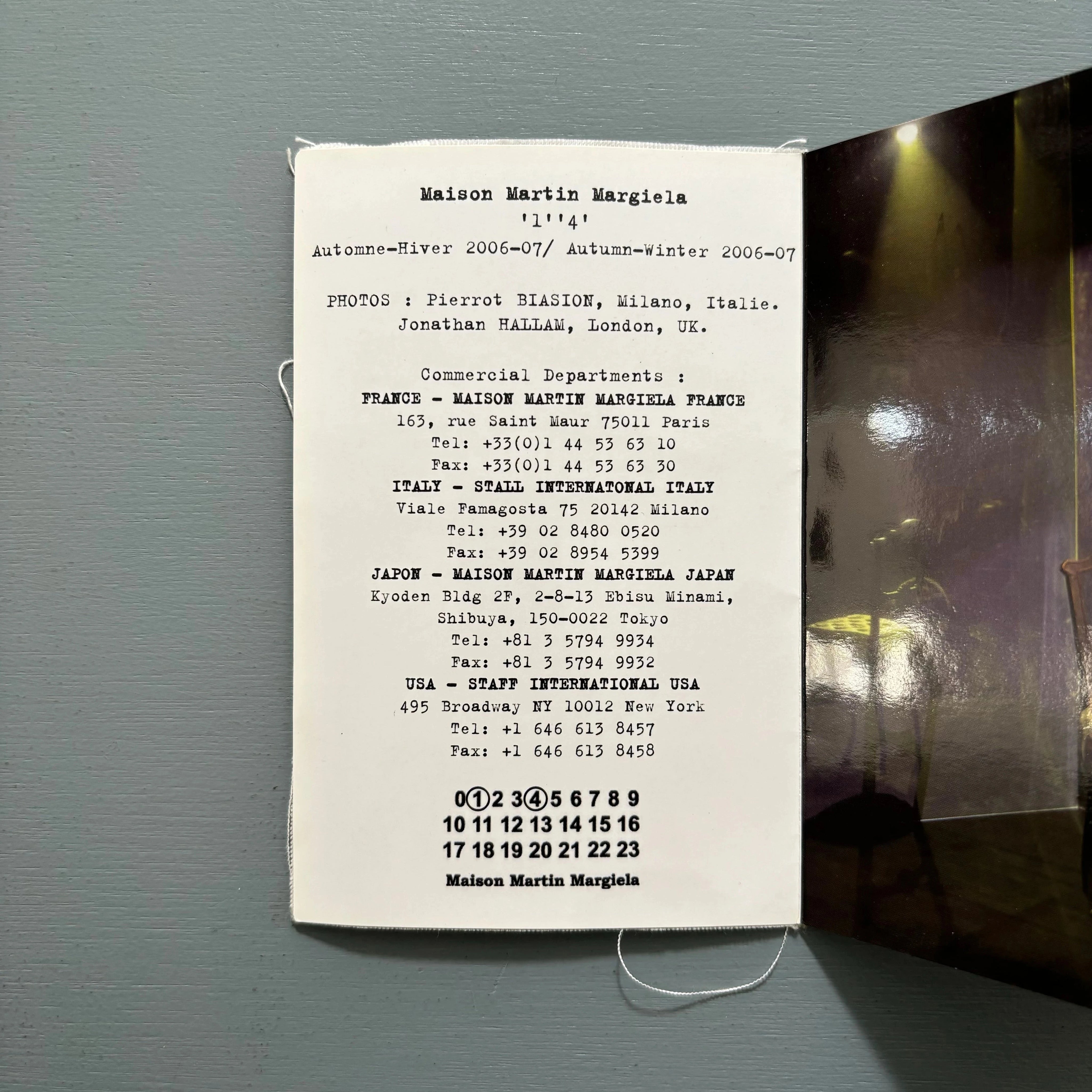 Maison Martin Margiela - Women F/W 2006-2007 - Saint-Martin Bookshop