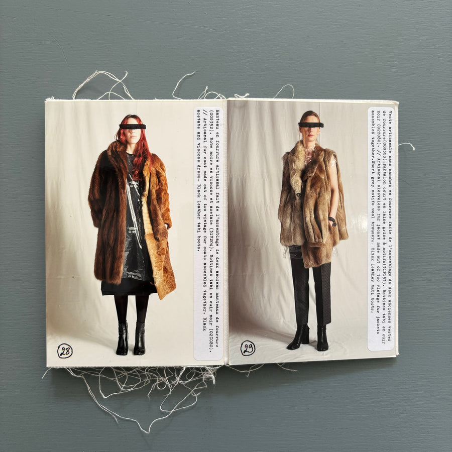 Maison Martin Margiela - Lookbook Women AW 2002-03 - Saint-Martin Bookshop