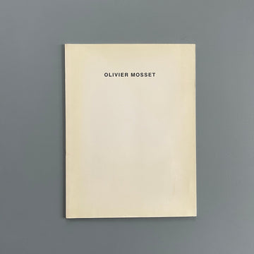 Olivier Mosset - Biennale di Venezia - Bundesamt fur Kultur 1990 - Saint-Martin Bookshop