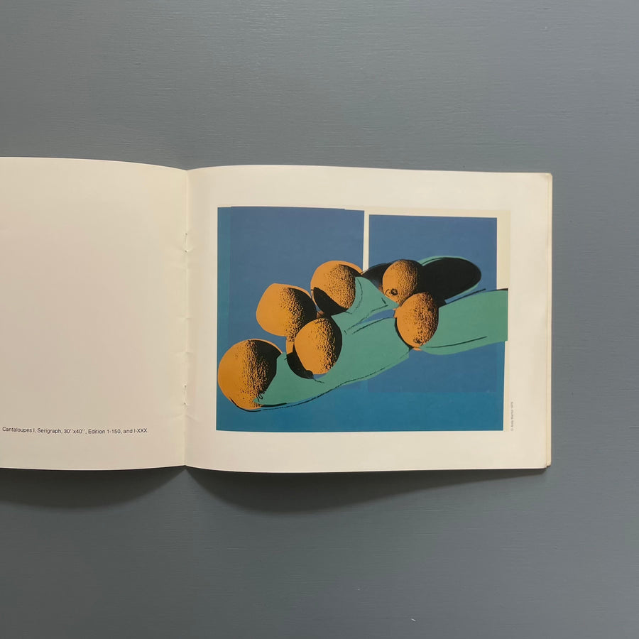 Andy Warhol - Space Fruit: Still Lifes - Grippi/Zivian 1979 - Saint-Martin Bookshop