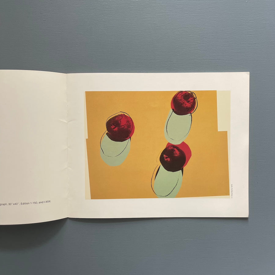 Andy Warhol - Space Fruit: Still Lifes - Grippi/Zivian 1979 - Saint-Martin Bookshop