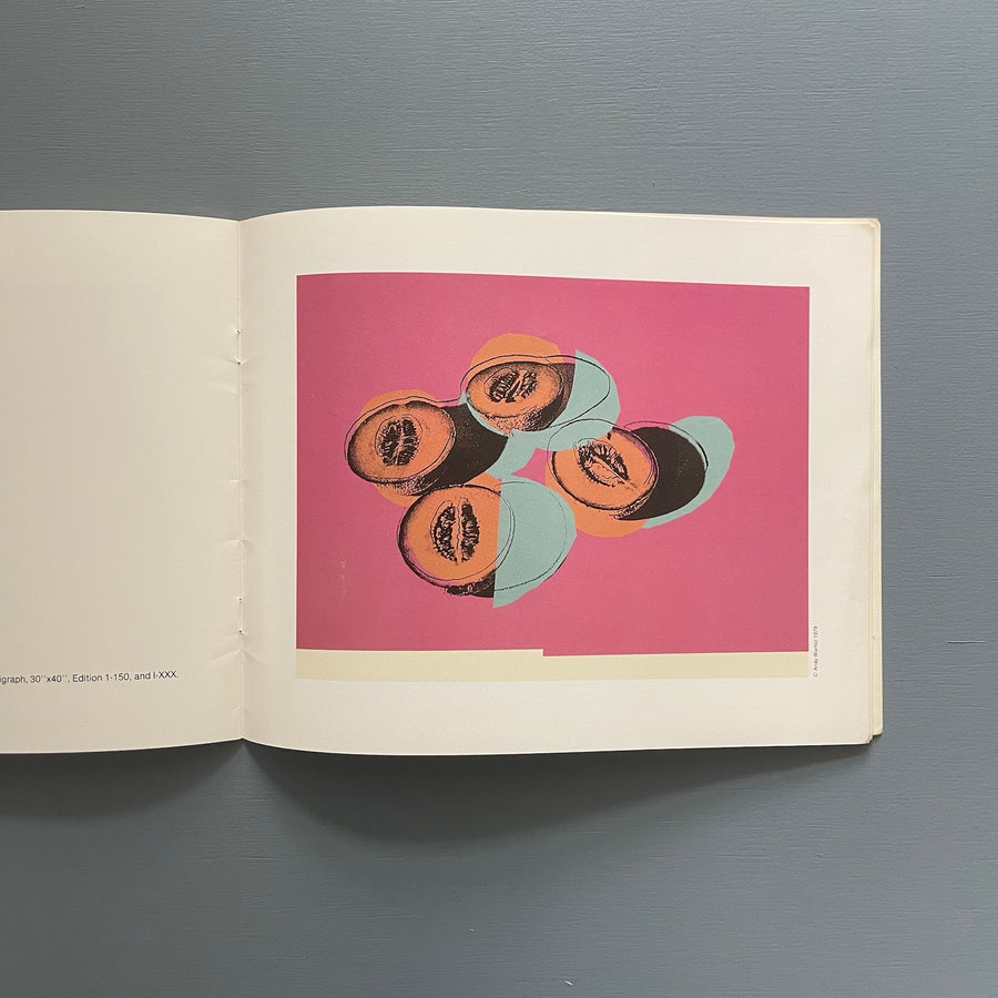 Andy Warhol - Space Fruit: Still Lifes - Grippi/Zivian 1979 - Saint-Martin Bookshop