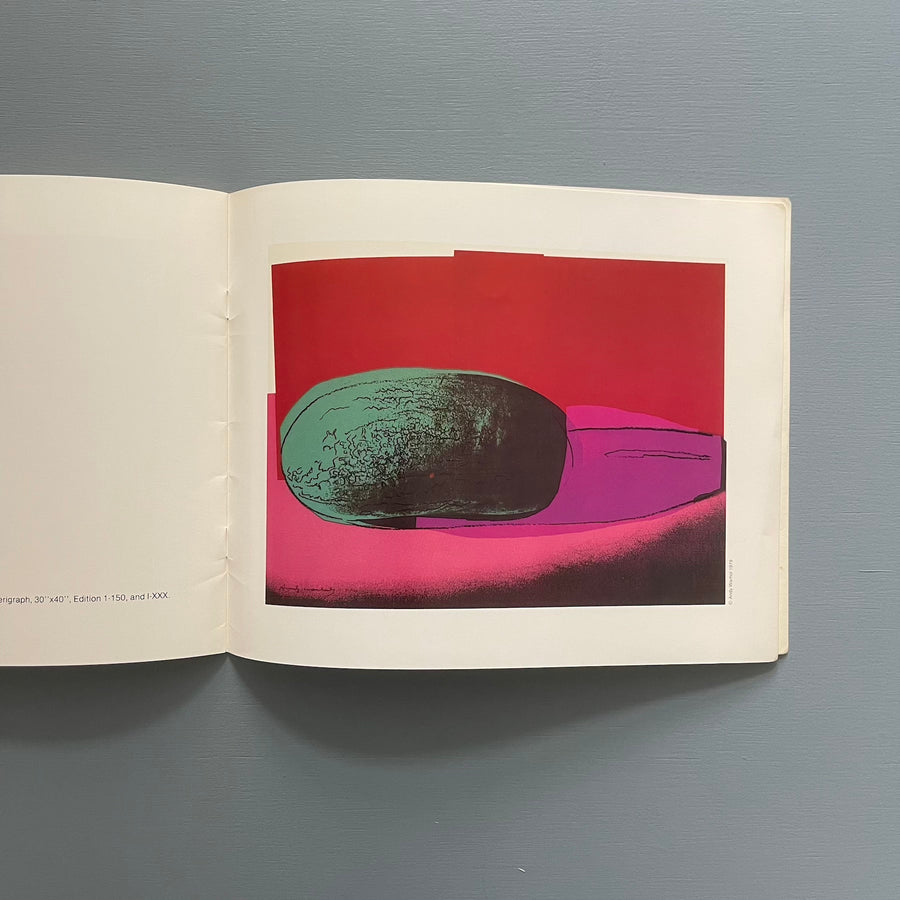 Andy Warhol - Space Fruit: Still Lifes - Grippi/Zivian 1979 - Saint-Martin Bookshop