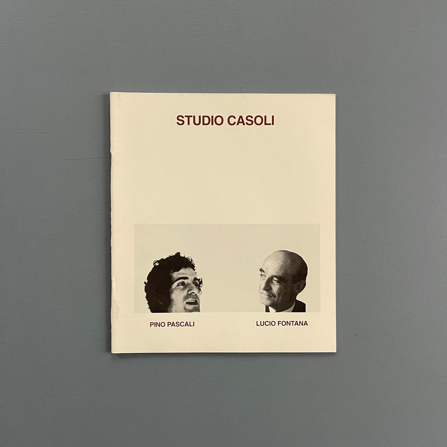 Studio Casoli Roma catalogues (set of 6) - 1995-1998 - Saint-Martin Bookshop