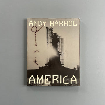 Andy Warhol (signed) - America - Harper & Row 1985 - Saint-Martin Bookshop