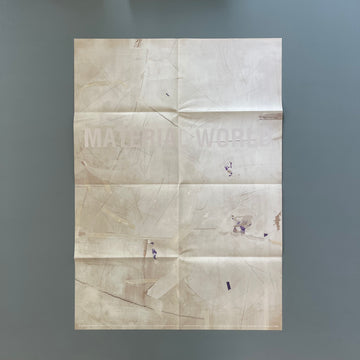 Raf Simons - Material World poster - Spring-Summer 2008 - Saint-Martin Bookshop
