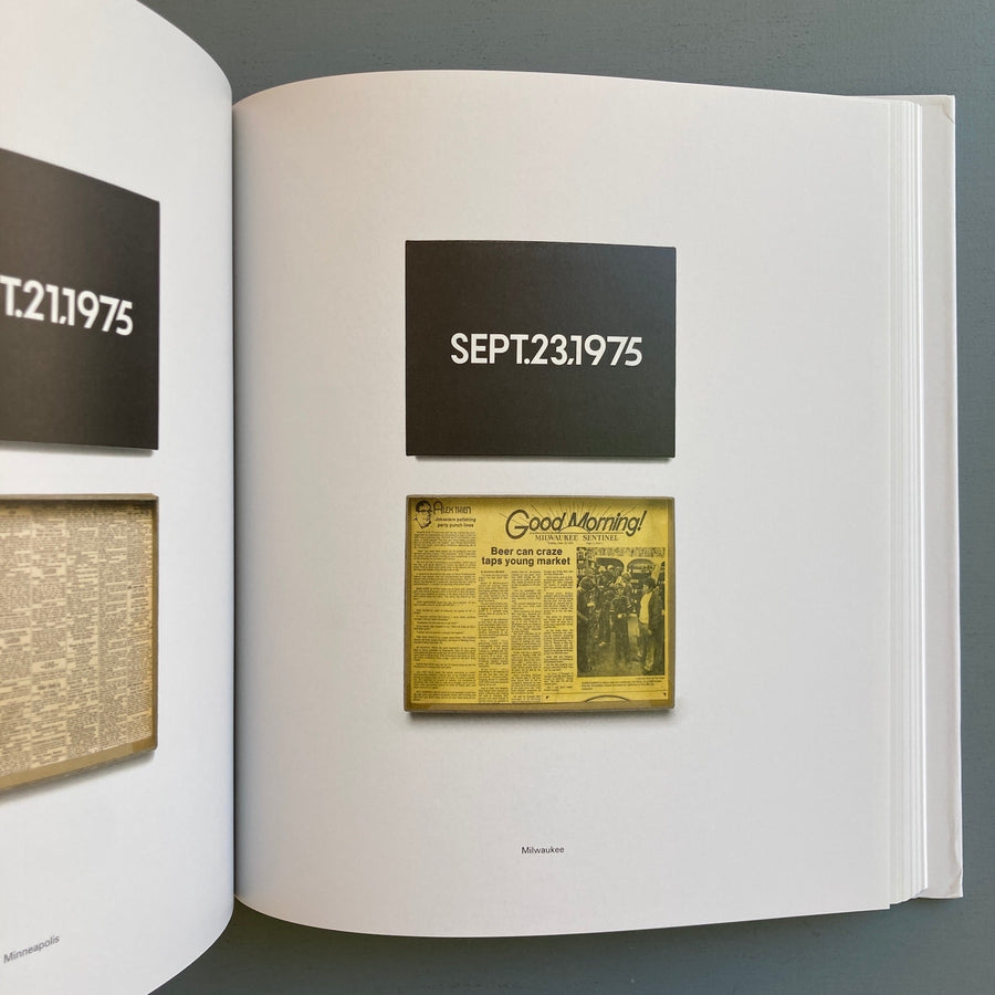 On Kawara - Date Painting(s) in New York and 136 Other Cities - David Zwirner/Ludion 2012 - Saint-Martin Bookshop
