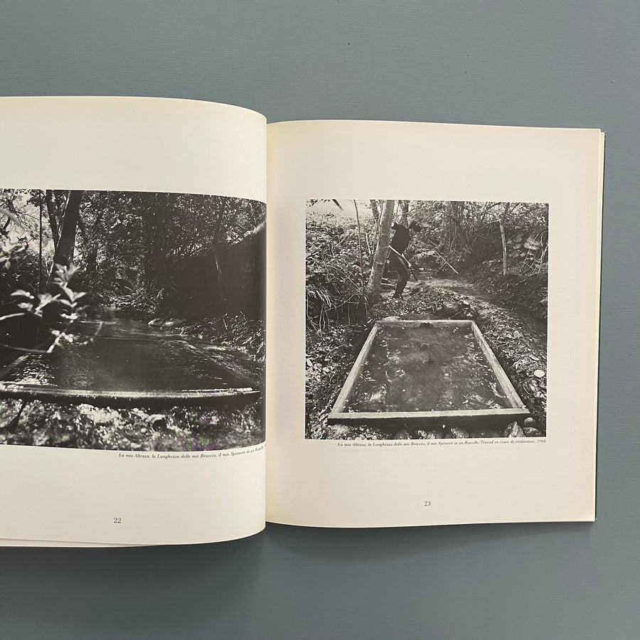 Giuseppe Penone - Creuser la mémoire de la boue - Charleroi 1986 - Saint-Martin Bookshop