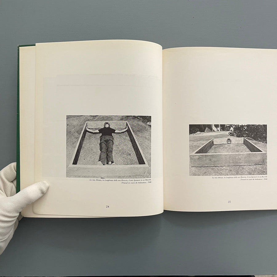 Giuseppe Penone - Creuser la mémoire de la boue - Charleroi 1986 - Saint-Martin Bookshop