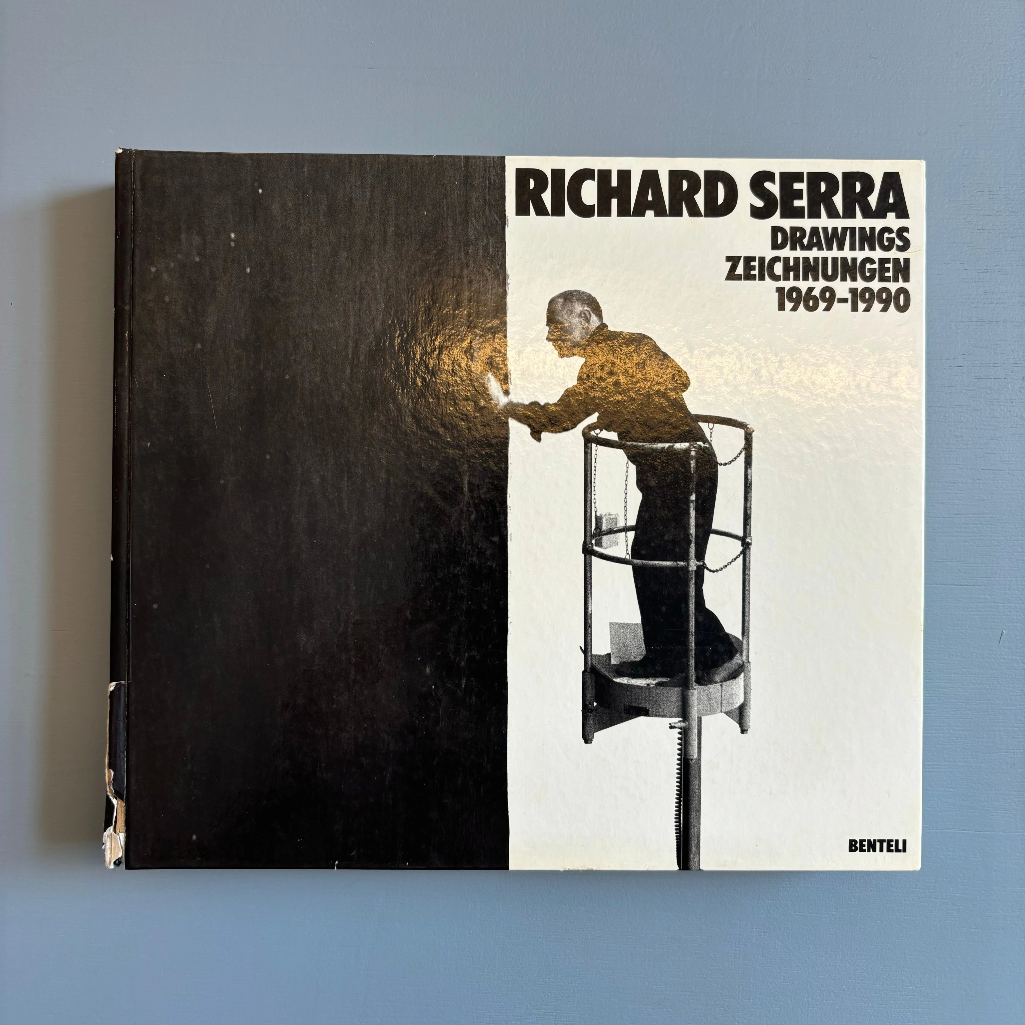 RICHARD CERF アート作品集 Richard Serra - Drawings 1969-1990 - Benteli 1990 - Saint