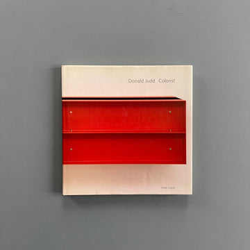 Donald Judd - Colorist - Hatje Cantz 1999 - Saint-Martin Bookshop