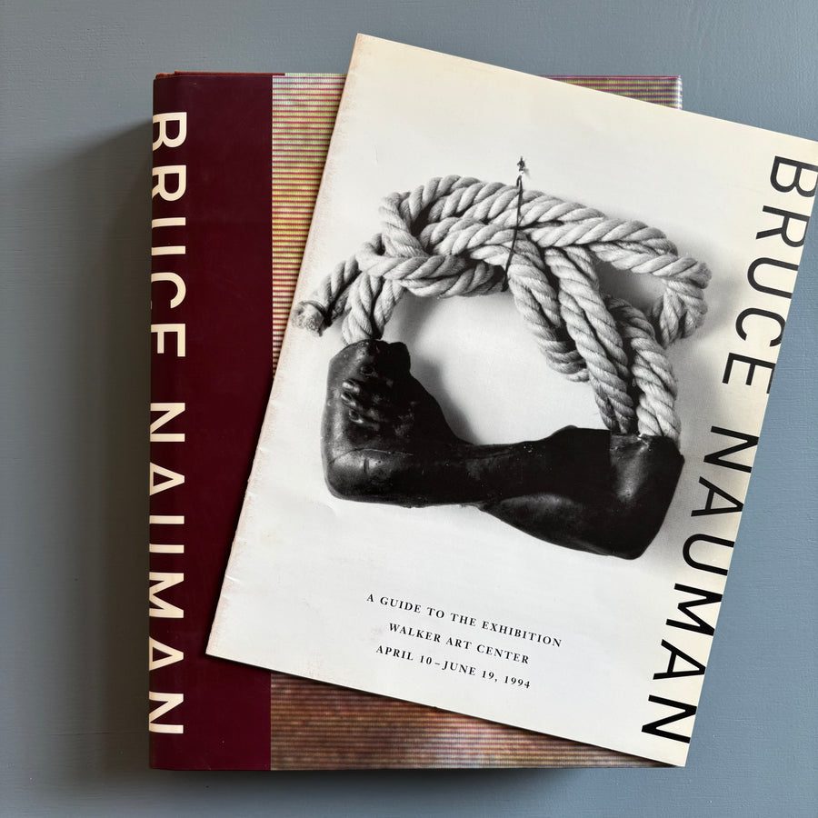 Bruce Nauman - Walker Art Center 1994 - Saint-Martin Bookshop
