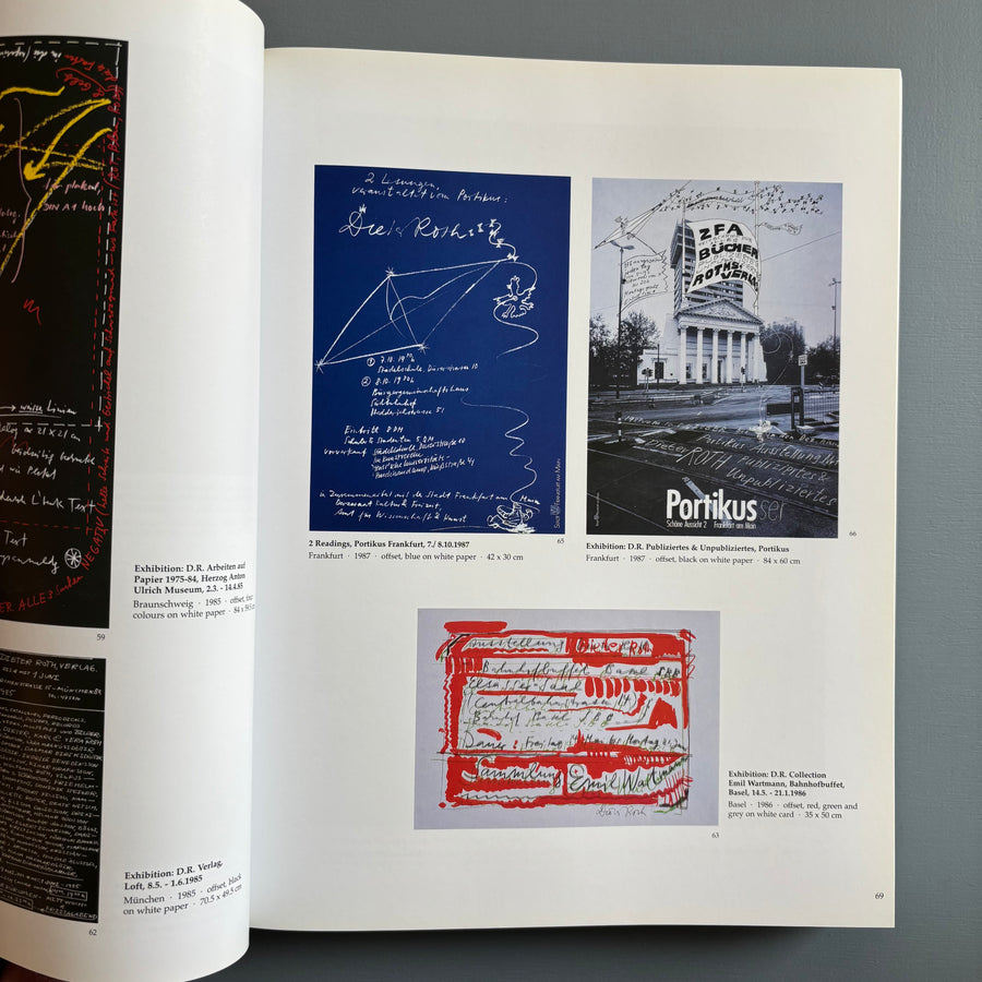 Dieter Roth - Books + Multiples - Hansjörg Mayer 2004 - Saint-Martin Bookshop