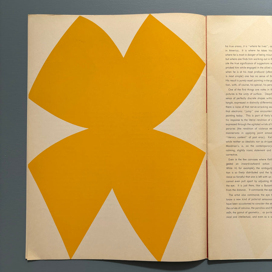 Ellsworth Kelly - Derrière le miroir N°110 - Maeght Editeur 1958 - Saint-Martin Bookshop