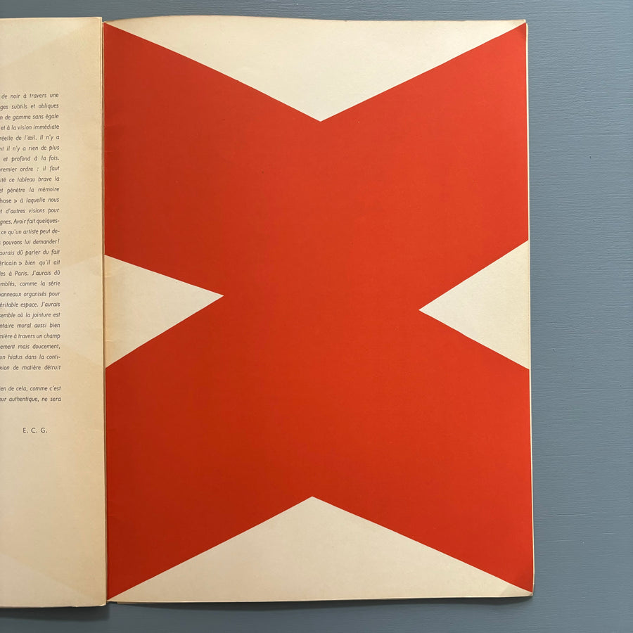 Ellsworth Kelly - Derrière le miroir N°110 - Maeght Editeur 1958 - Saint-Martin Bookshop