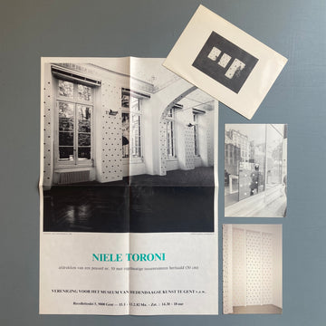 Niele Toroni - Rare Ephemera - 1980's - Saint-Martin Bookshop