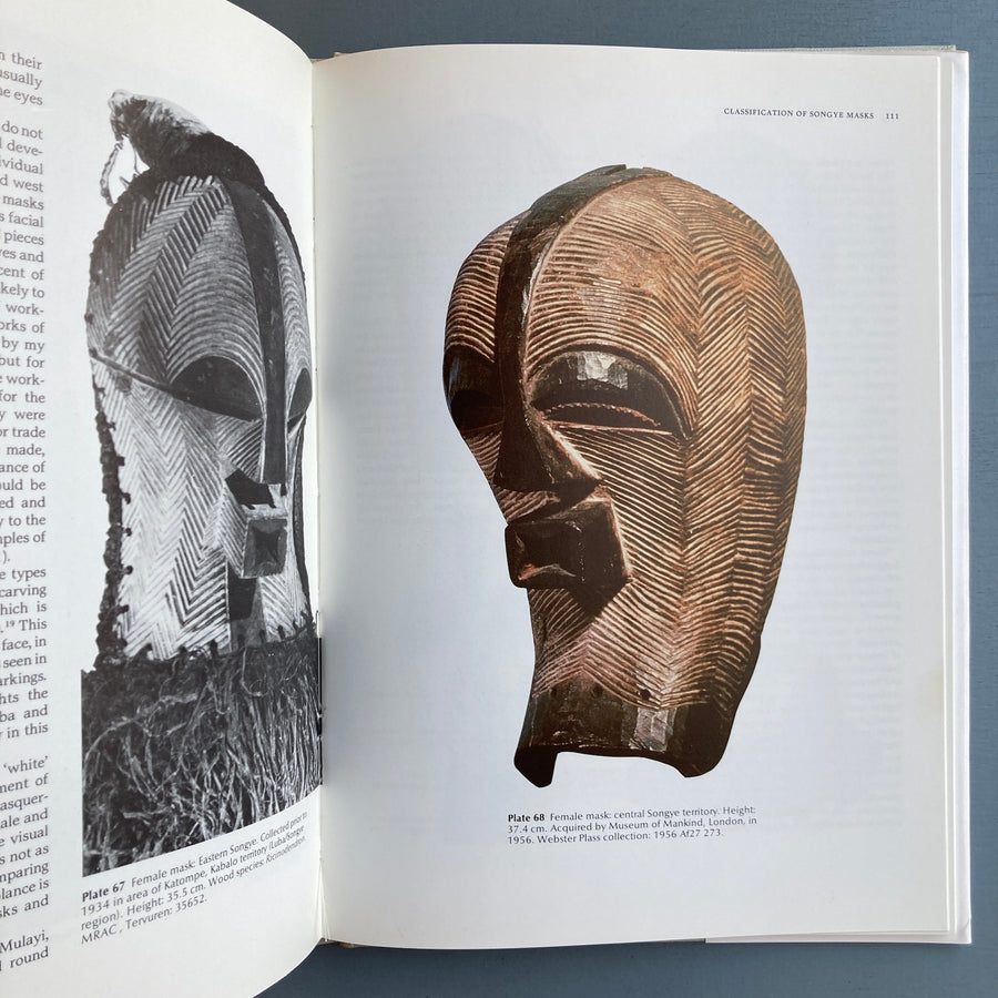 Dunja Hersak - Songye masks and figure sculpture - Ethnografica 1985 - Saint-Martin Bookshop