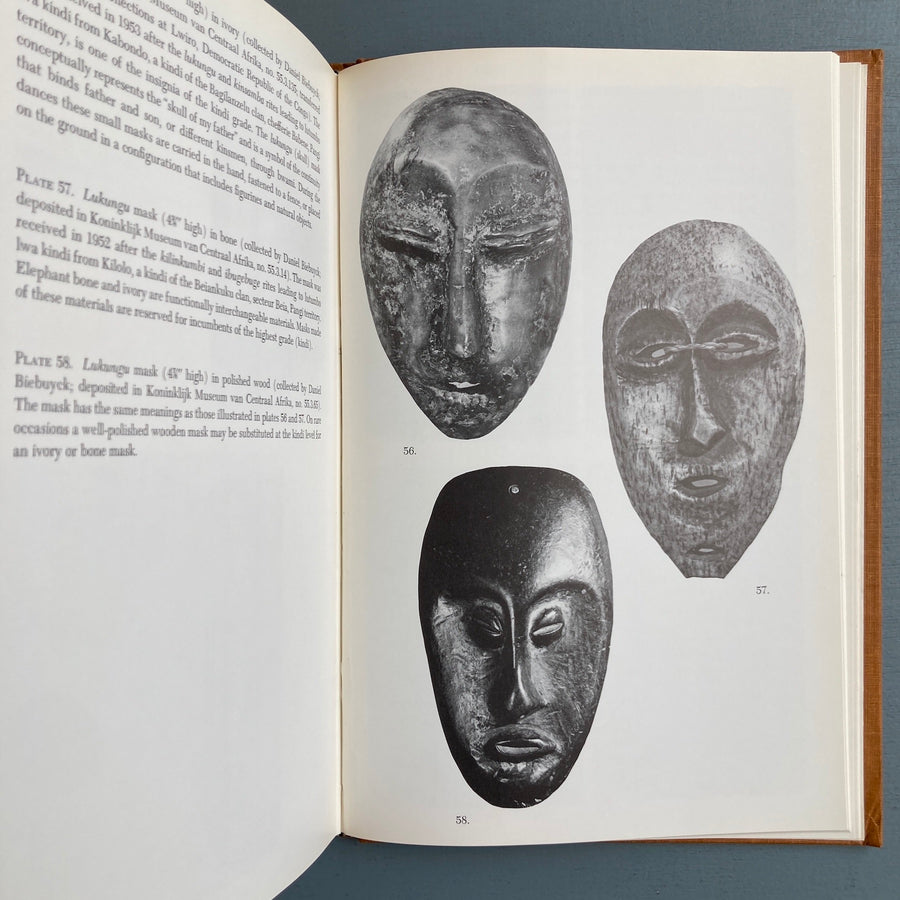 Daniel Biebuyck - Lega culture - University of California Press 1973 - Saint-Martin Bookshop