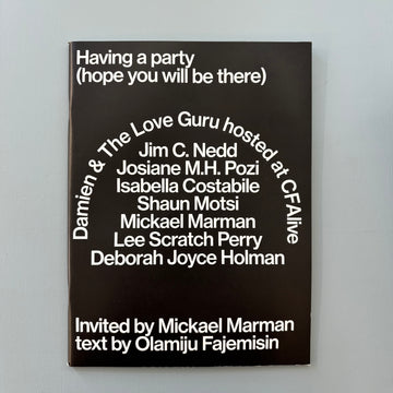Mickael Marman - Having a party (hope you will be there) - Damien & The Love Guru 2021 - Saint-Martin Bookshop