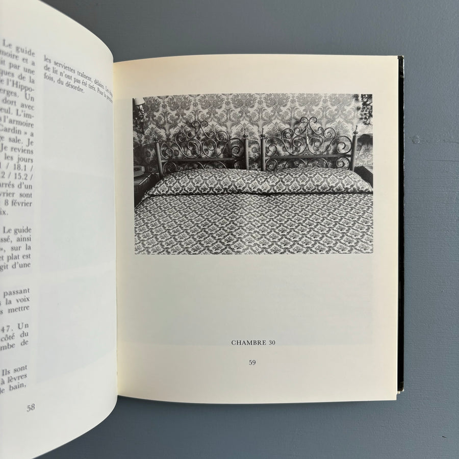 Sophie Calle - L'hotel - Editions de l'étoile 1984 - Saint-Martin Bookshop