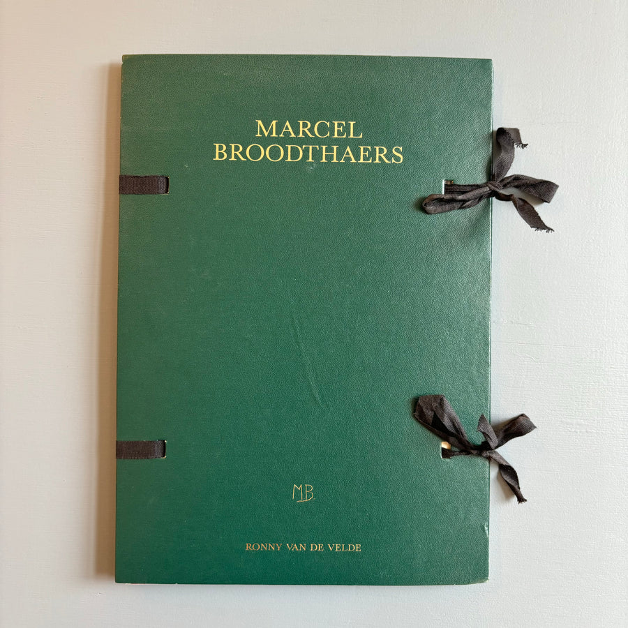 Marcel Broodthaers/James Ensor - L'Artiste et L'Amateur/Catalogue de l'exposition James Ensor - Ronny Van de Velde 1992 