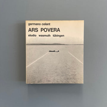 Germano Celant - Ars Povera - Studio Wasmuth Tübingen 1969 - Saint-Martin Bookshop