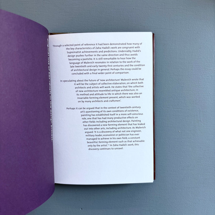 Zaha Hadid - Complete Works - Tames & Hudson 2004 - Saint-Martin Bookshop
